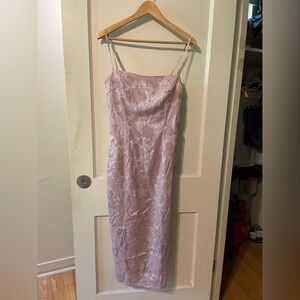 Nasty Gal Lavender Spaghetti Strap Dress